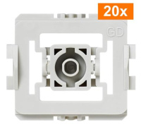 Homematic IP Adaptér Gira Standard, set 20ks - EQ3-ADA-GS-20