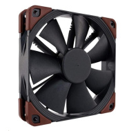NOCTUA Ventilátor NF-F12 iPPC-2000, 120mm, černá/hnědá