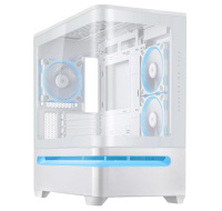 ASUS Case AP202 PRIME CASE, mATX, Průhledná bočnice, 3x 120mm ARGB Fan, bílá
