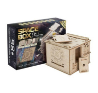 EscapeWelt 3D dřevěná skládačka hlavolamu Vesmírná kapsle