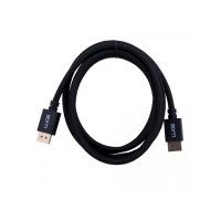 WG - Kabel video DisplayPort (male) to DisplayPort (male) / 4K 60Hz / 2m / braided / gold plated