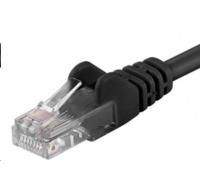 PREMIUMCORD Patch kabel UTP RJ45-RJ45 CAT5e 0.5m černá