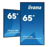 Iiyama ProLite LH6560UHS-B1AG , 164cm (64,6''), 4K, USB, Wi-Fi, black