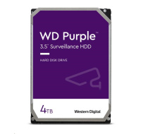 WD PURPLE WD43PURZ 4TB, SATA III 3.5", 256MB, 175MB/s, Low Noise, CMR