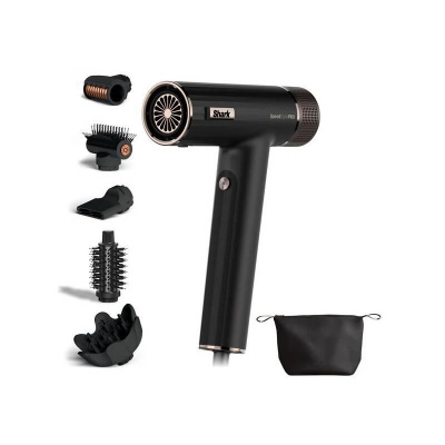 Shark HD752EU SpeedStyle Pro fén na vlasy, 1750 W, 3 rychlosti, 4 teploty, černá