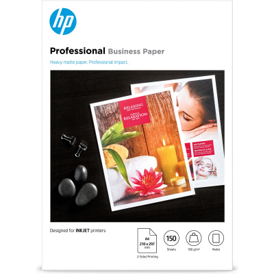 HP Prof Matte LJ A4 180g 150sh FSC Paper