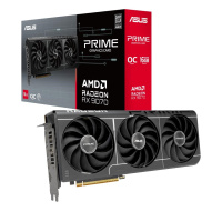ASUS VGA AMD Radeon RX 9070 PRIME OC EVO 16GB, RX 9070, 16GB GDDR6, 3xDP, 1xHDMI