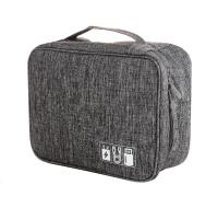 WG - Cestovní pouzdro na elektroniku / 24 x 17 x 9cm / grey