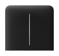 Ajax SideButton (2-gang) vertical - Boční dvou tlačítko, vertikální instalace, černá