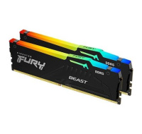 KINGSTON DIMM DDR5 32GB (Kit of 2) 6000MT/s CL40 FURY Beast RGB