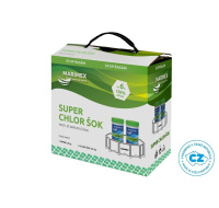 Marimex Super Chlor Šok 2x 0,9 kg - bazénová chemie - ŘASY