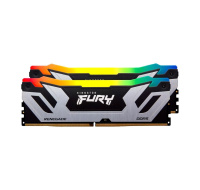 KINGSTON CUDIMM DDR5 48GB (Kit of 2) 8400MT/s CL40 FURY Renegade RGB Silver XMP