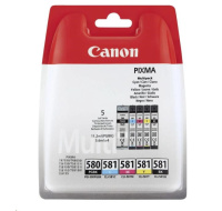 Canon CARTRIDGE PGI-580/CLI-581 BK/CMYK MultiPack pro PIXMA TS615x, TS625x, TS635x, TS815x, TS825x (200 str.)