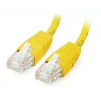 GEMBIRD kabel patchcord Cat5e UTP 0,25m, žlutý