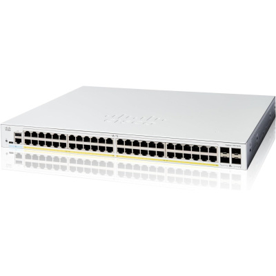 Cisco Catalyst switch C1300-48FP-4X (48xGbE,4xSFP+,48xPoE+,740W) - REFRESH