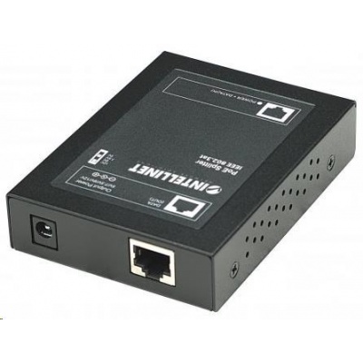 Intellinet 1-port PoE+ Power over Ethernet Splitter, 802.3at/af