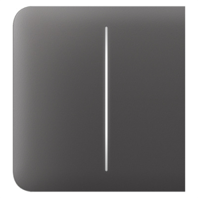 Ajax  SideButton (2-gang) - Boční dvou tlačítko, šedá