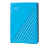 WD My Passport Portable 4TB, Externí HDD, USB 3.0, modrá