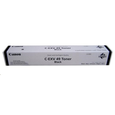 BAZAR - Canon toner C-EXV 49  Black (iR-ADV C3330i/3325i/3320i) - Poškozený obal (Komplet)