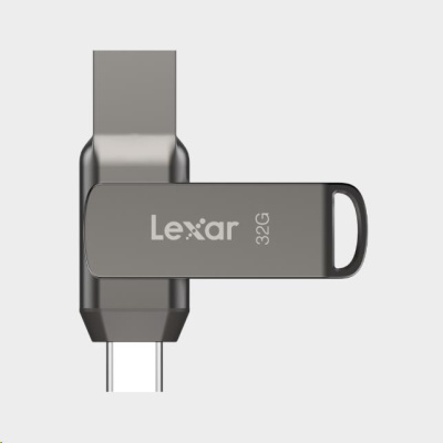 Lexar JumpDrive Dual Drive D400 Type-C/Type-C & Type-A, up to 100MB/s read (USB 3.1) 32GB