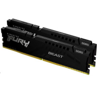 KINGSTON DIMM DDR5 64GB (Kit of 2) 5600MT/s CL36 FURY Beast Černá EXPO
