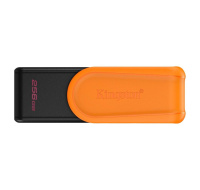 Kingston Flash Disk 256GB USB3.2 Gen 1 DataTraveler Exodia S (Black + Orange)
