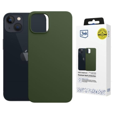 3mk ochranný kryt HARDY MagSilicone pro Apple iPhone 15 Plus Alpine Green