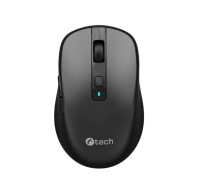 C-TECH Myš WLM-19, Bezdrátová, černá