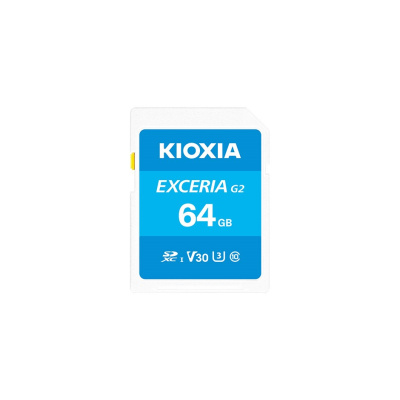 KIOXIA SD Karta Exceria 64GB N203, UHS-I, U3, V30, Class 10