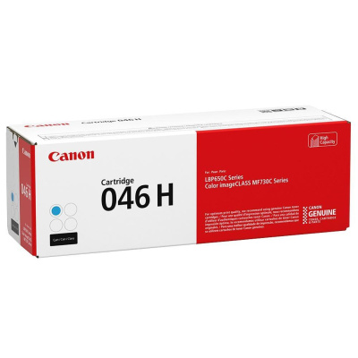 Canon TONER CRG-046HC azurový pro i-SENSYS LBP653cdw, LBP654cx, MF732cdw, MF734cdw, MF735cx (5000 str.)