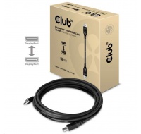 Club3D Kabel certifikovaný DisplayPort 1.4, HBR3, 8K60Hz (M/M), 5m, 28 AWG