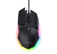 TRUST Myš GXT 121 Felox+, Drátová USB, RGB, černá
