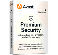 _Nová Avast Premium Security for MAC 1 zařízení na 12 měsíců