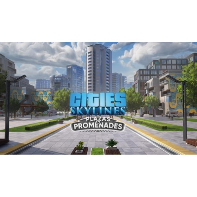 Cities: Skylines - Plazas & Promenades (PC) klíč Steam