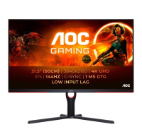 AOC MT IPS LCD WLED 31,5" U32G3X/BK - IPS panel, 3840x2160, 144Hz, 1ms, 2xHDMI, 2xDP, nast. vysky