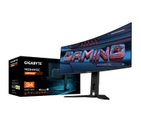 GIGABYTE LCD - 34" Gaming monitor MO34WQC, OLED, 3440 x 1440 WQHD, 175Hz, 1.5M:1, 250cd/m2, 0.03ms, 2xHDMI, 1xDP