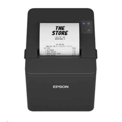Epson TM-T20IV, USB, RS232, 8 dots/mm (203 dpi), řezačka, černá