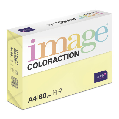 Antalis Papír Image Coloraction Florida - citrónově žlutá (ZG34) A4 (80g/500ks)