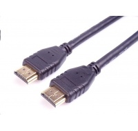 PREMIUMCORD Kabel HDMI 2.1 High Speed + Ethernet kabel 8K@60Hz, zlacené konektory, 1m