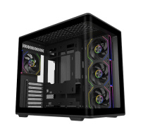 BAZAR - Cooler Master case Elite 600, ATX, Průhledná bočnice, 4x 120mm Fan, Černá - Poškozený obal (Komplet)