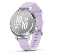 Garmin Lily 2 Active Silver Purple Jasmine silicon band, EU