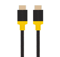 Tactical kabel HDMI 2,1, 8K, délka 2,1 m, černo-žlutá