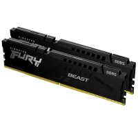 KINGSTON DIMM DDR5 32GB (Kit of 2) 6000MT/s CL30 ECC FURY Beast EXPO Černá