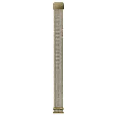 Garett univerzální řemínek 20 mm, zlatý kovový, typ Mesh