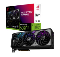 ASUS VGA NVIDIA GeForce RTX 5070 Ti ROG STRIX 16GB, 16GB GDDR7, 3xDP, 2xHDMI