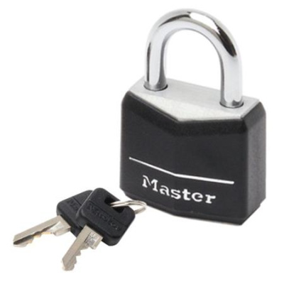Master Lock Visací zámek z pevného hliníku 9150EURDBLK - 50mm