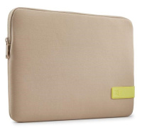 Case Logic Reflect pouzdro na 13" Macbook® REFMB113 - Plaza Taupe/Sunny Lime