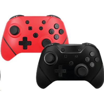 Armor3 NuChamp Wireless Controller Pack for Nintendo Switch (2in1) (Black, Red)