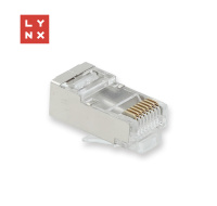 LYNX konektor STP Cat6, 50µ, 100ks