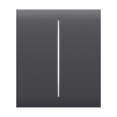 Ajax  CenterButton (2-gang) - Středové dvou tlačítko, grafitová